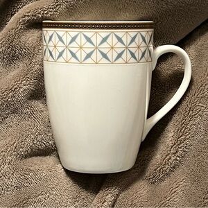 Fanquare Mug Geometric Star Design Replacement Cup Pristine No Chips Or Stains